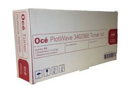 OCE Toner Kit for Oce Plot Wave 340/360 2 Bottles per Carton - 6826B003