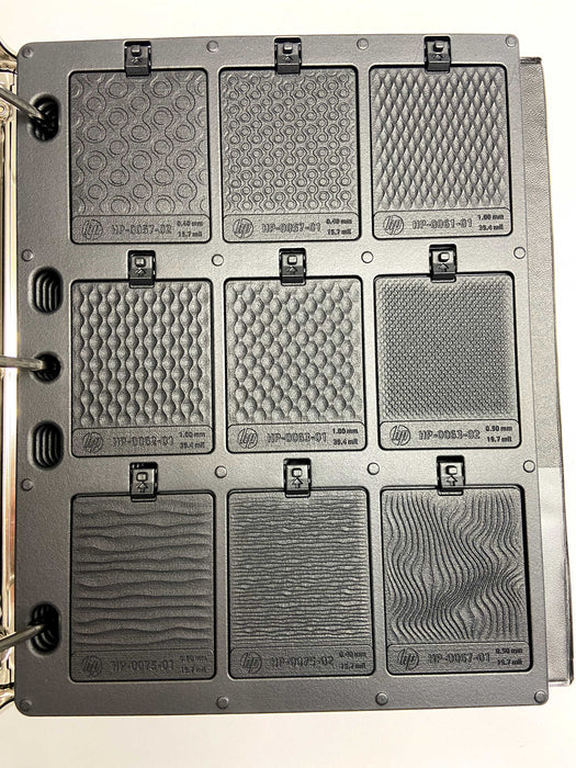 HP 3D Digital Texture Sample Booklet