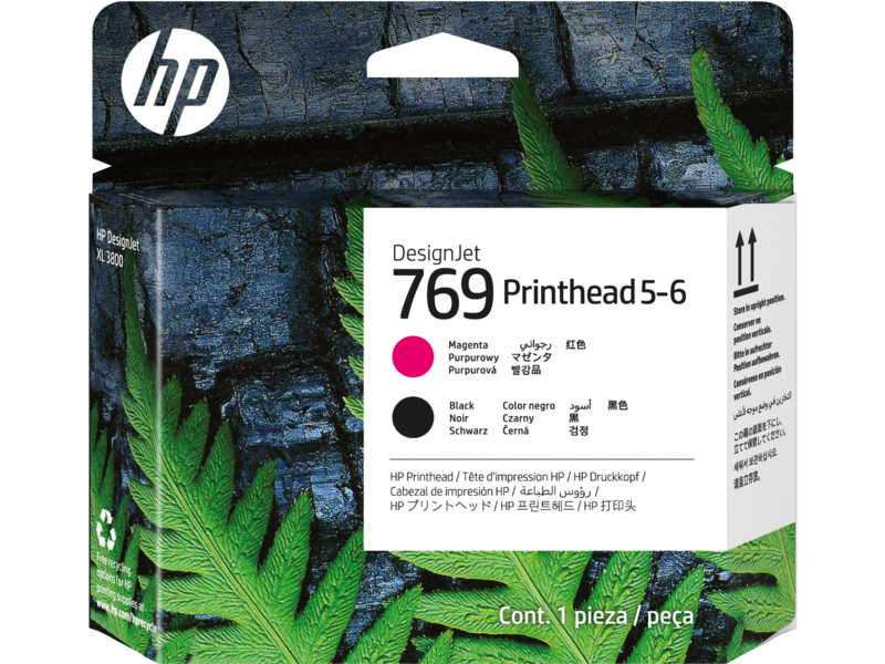 7K5U7A - HP 769 Magenta/Black 5-6 DesignJet Printhead