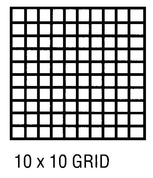 Clearprint 16# 24"x36" Vellum 100 Sheet Pack 10x10 Grid