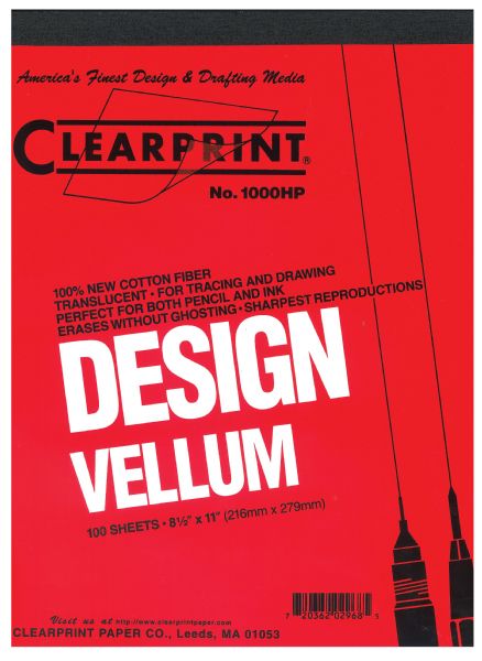 Clearprint 16# 11"x17" Vellum 100 Sheet Pack